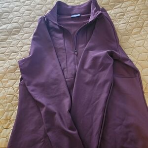 32 Degrees Women's Half-Zip Pullover in Plum